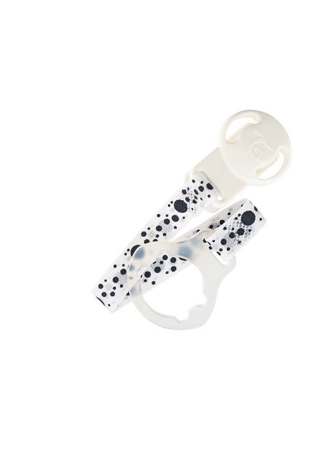 Twistshake Pacifier Clip White