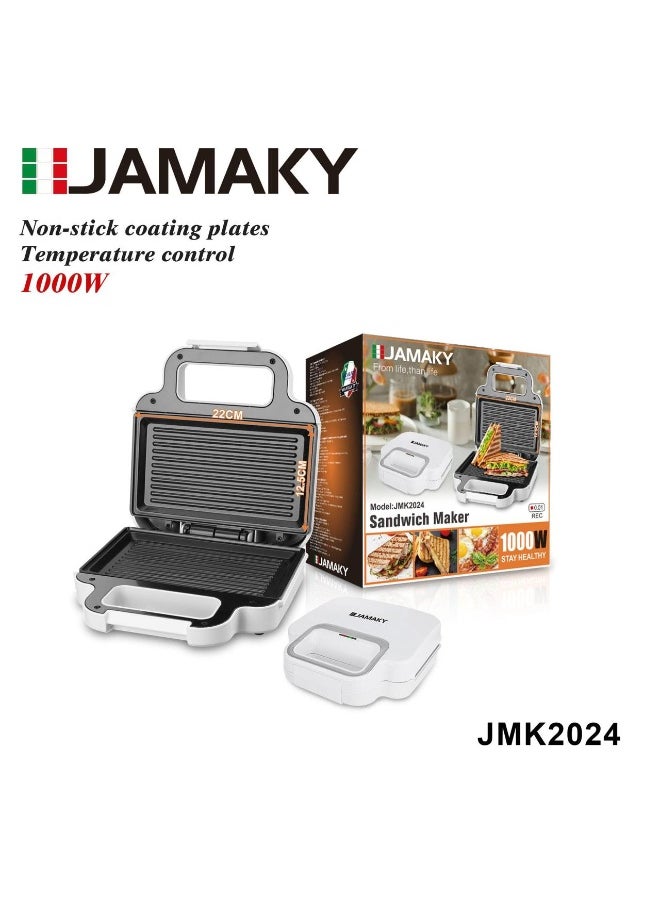 Jamaki Multifunctional Sandwich Maker 1000W JMk 2024