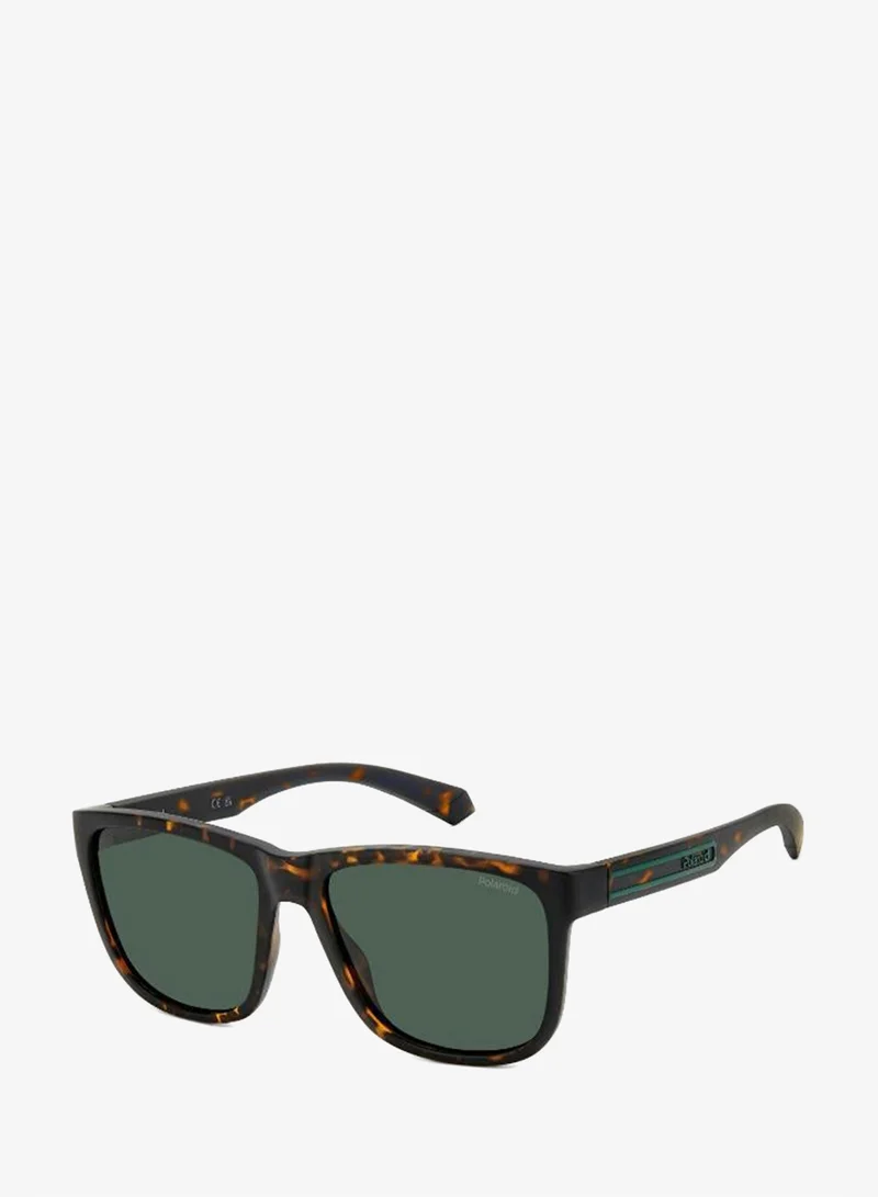 Polaroid  Rectangular Polaroid Sunglasses Frames for Men | Best Price UAE