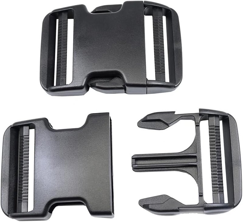 Baitoo Quick Side Release Buckle, Heavy Duty Plastic Snap Buckle Clip Clasp Fasteners for Backpack Strap - Image 1