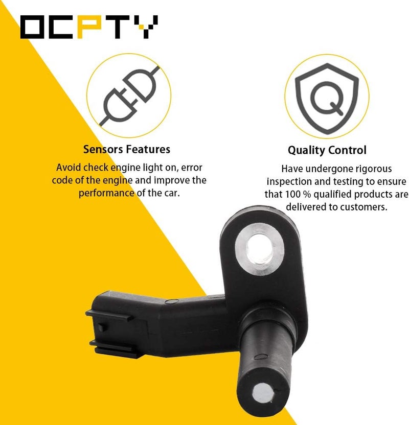 OCPTY Engine Crankshaft Position Sensor Fits for Ford Crown Victoria 1999-2011, E-150 E-250 2003-2014, E-350 Econoline 1997-2008, E-450 Super Duty 2003-2016 - Replaces 1W7E6C315AA, 1W1Z6C315AB, PC319 - Image 4