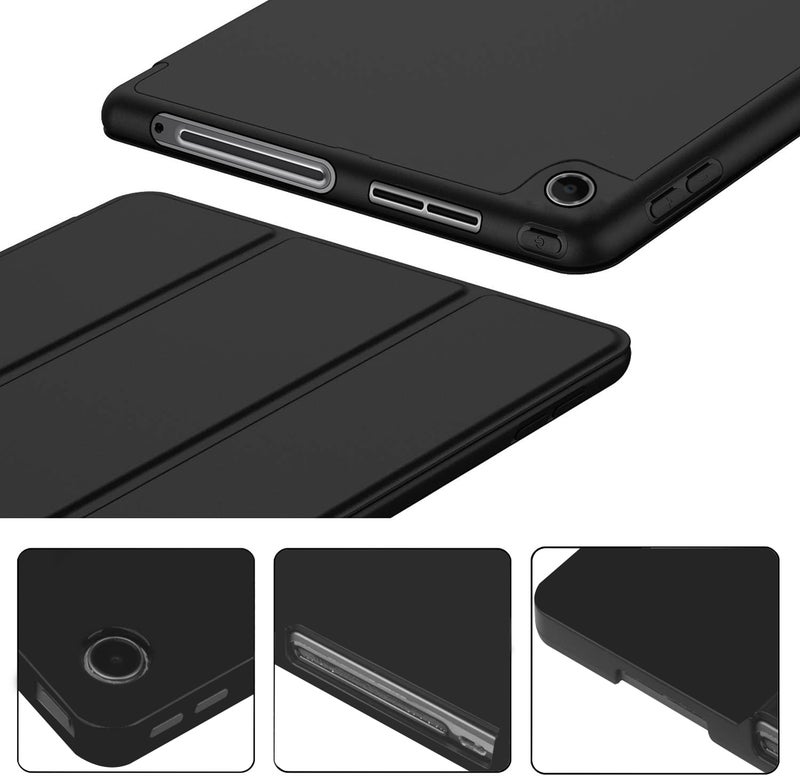 TGK Case for Lenovo Tab Plus 11.5 inch Tablet Trifold Smart Stand Cover (Black) - Image 4