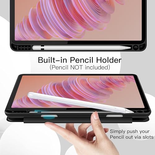 TGK Case for Lenovo Tab Plus 11.5 inch Tablet Trifold Smart Stand Cover (Black) - Image 5