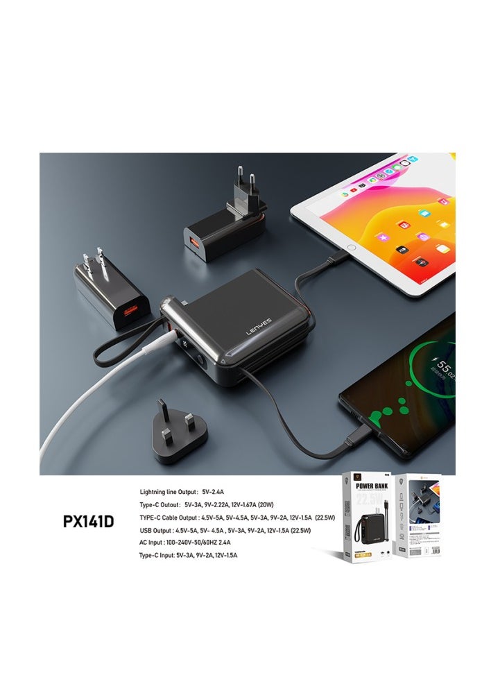 Lenyes - Lenyes Power Bank: 15,000 mAh capacity with fast charging and multiple flexibility - Image 1