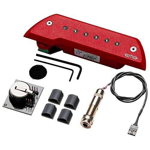 EMG ACS Acoustic Guitar Pickup Level 1 Red - Image 5