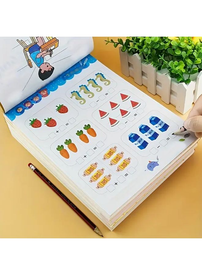 كتاب تعلم الرياضيات: ١٠٠ تمرين في العمليات الحسابية، الجمع والطرح للأطفال في المدرسة - Image 5