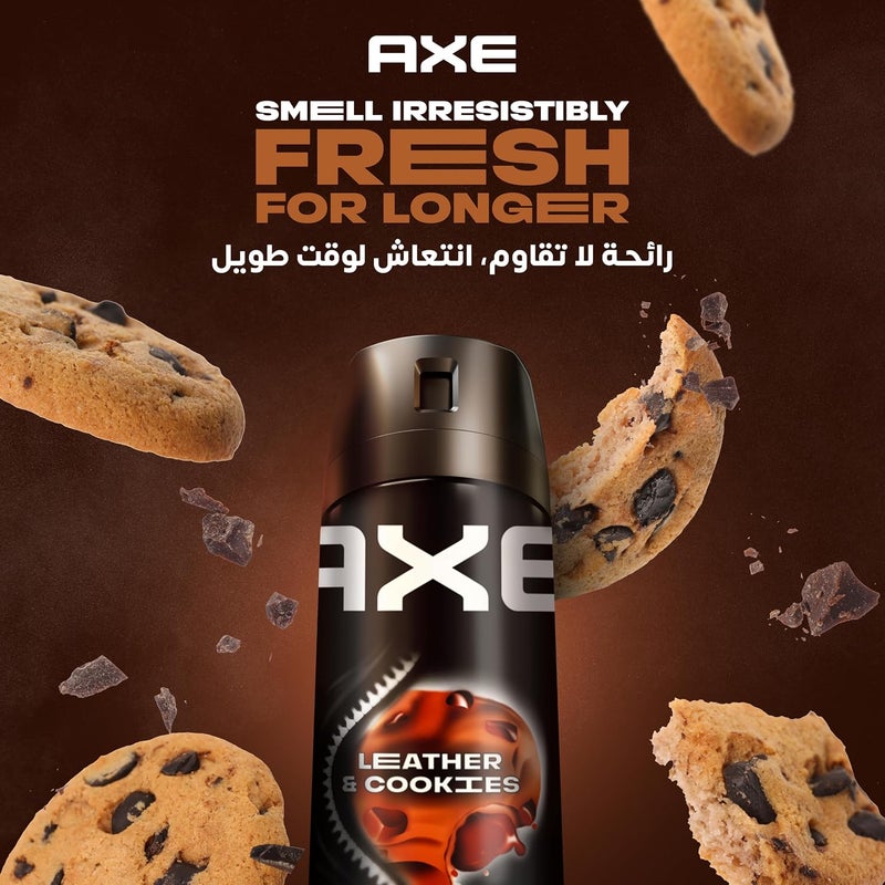 AXE Leather & Cookies Deodorant Body Spray - Image 4