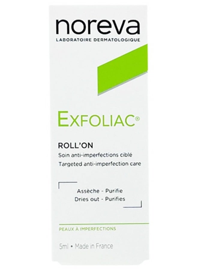 Noreva Exfoliac Roll-On Targeted Anti-Impefection Treatment 5ml - Image 1
