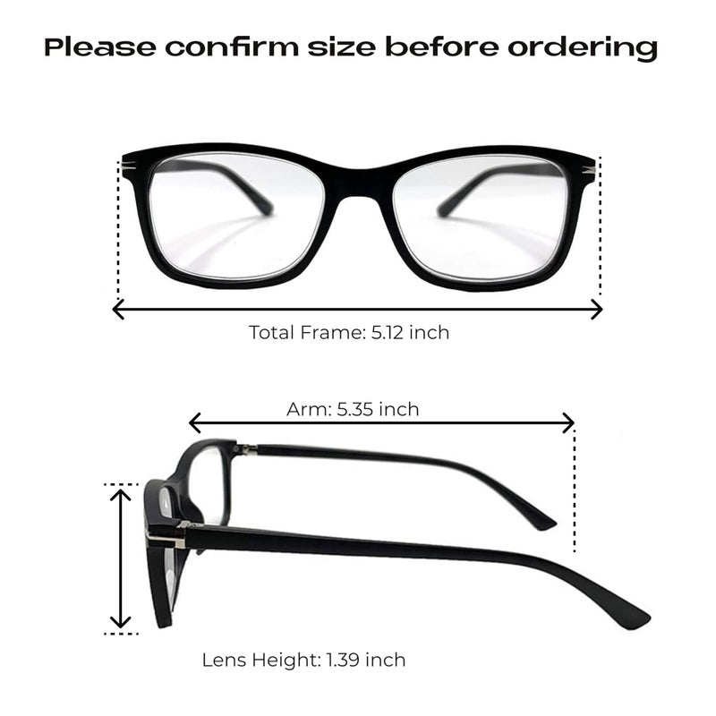 Readerest Blue Light Blocking Reading Glasses (Blush, 1.50 Magnification) Computer Eyeglasses With Thin Reflective Lens, Antiglare, Eye Strain, UV Protection, Stylish For Men And Women - Image 5