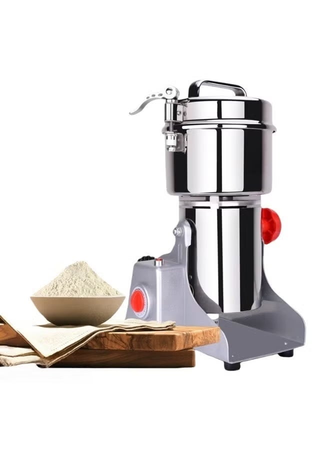 SILVER CREST 2500g Stainless Steel Electric Spice Grinder 4500W High Speed Grinding Machine with Powerful Motor, Sharp Blades for Spices, Herbs, Coffee Beans, Cereals and Dry Grains - Image 1