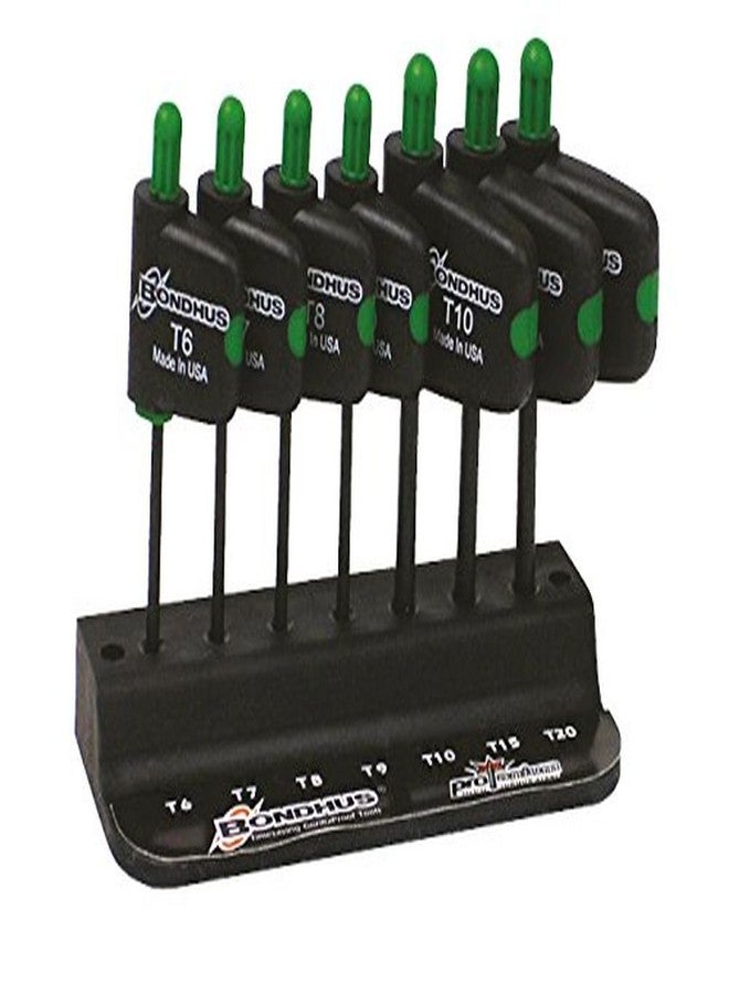 بوندهص مجموعة Bondhus 35045 من 7 أدوات StarPlus Flagdriver، مقاسات TP6-TP20، متعددة، مقاس واحد - Image 4