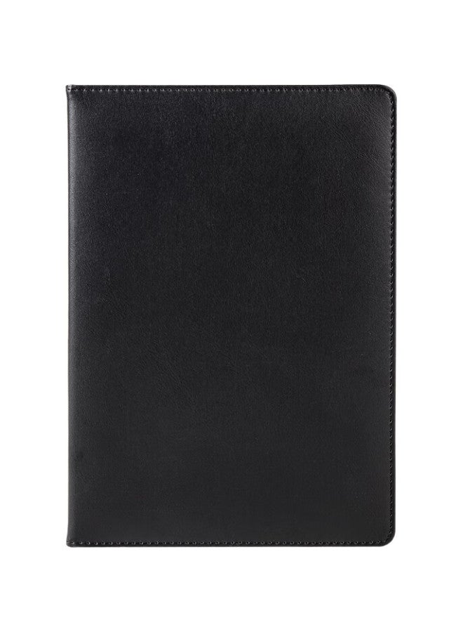 Deli دفتر جلد أعمال كبير 16K من دلي، دفتر اجتماعات، قرطاسية، لوازم مكتبية، 112 ورقة/كتاب، أسود، 3161 - Image 1