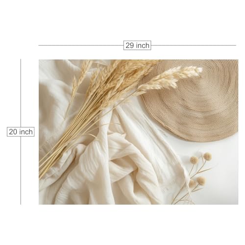 HomeArt Sheet 2 in 1 Product Photography Backdrop 3D Flat Lay Tabletop Double-Sided 20x29 Photo Background PVC Wrinkle Free for Small Products Food, Cosmetics Shoot (Combo 17) - Image 3