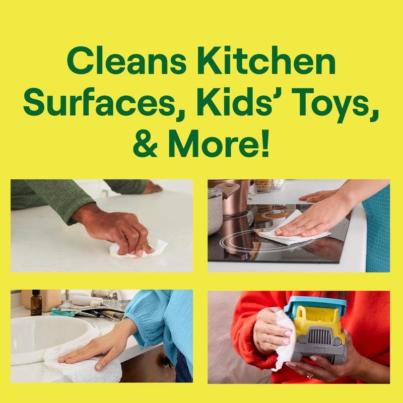 Seventh Generation All Purpose Cleaning Spray Surface Cleaner Lemon Chamomile scent Cuts Grease 23 oz, Pack of 4 - Image 3