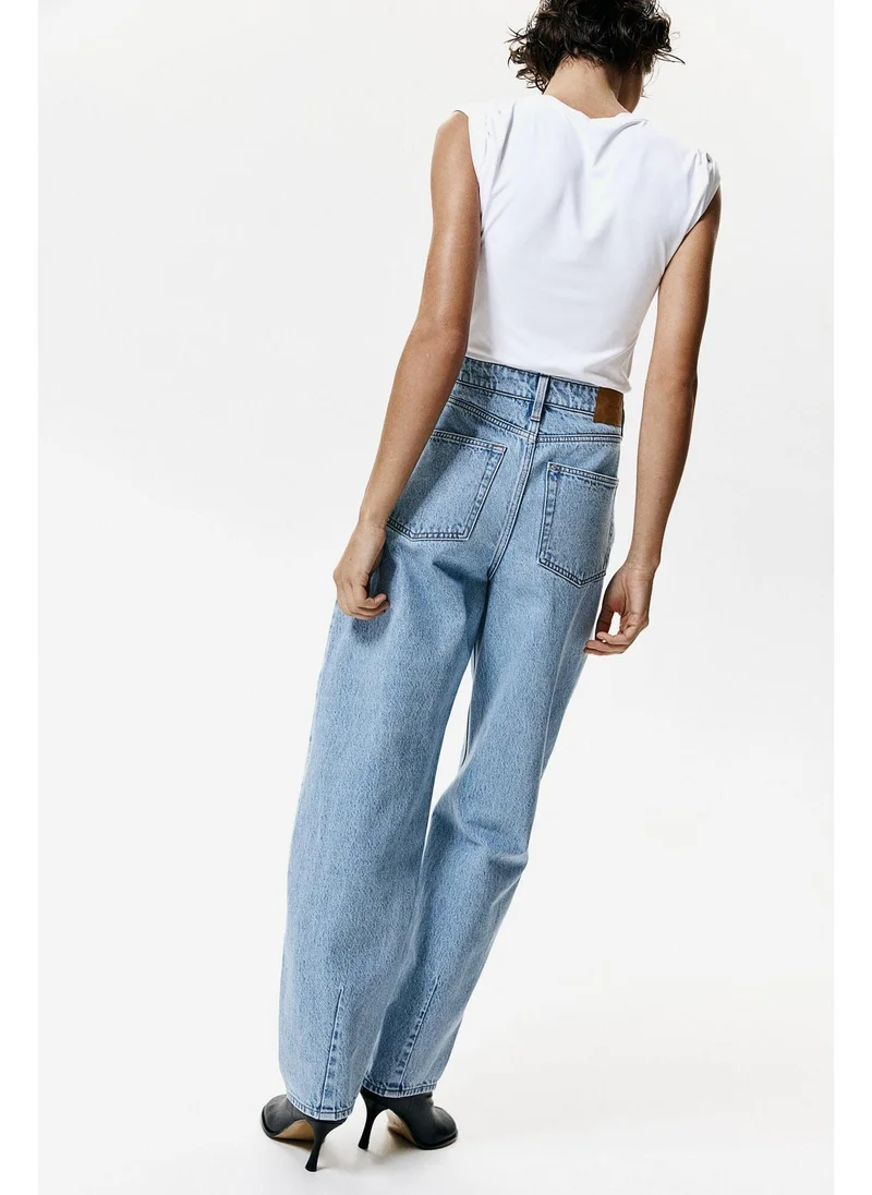 اتش اند ام Barrel High Jeans