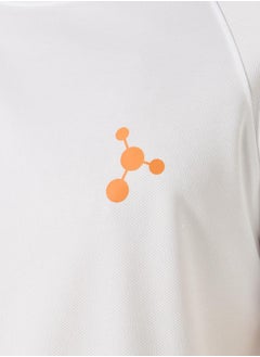 Styli Neon Print Micro Dot Raglan Fit Workout T-Shirt  - Image 4