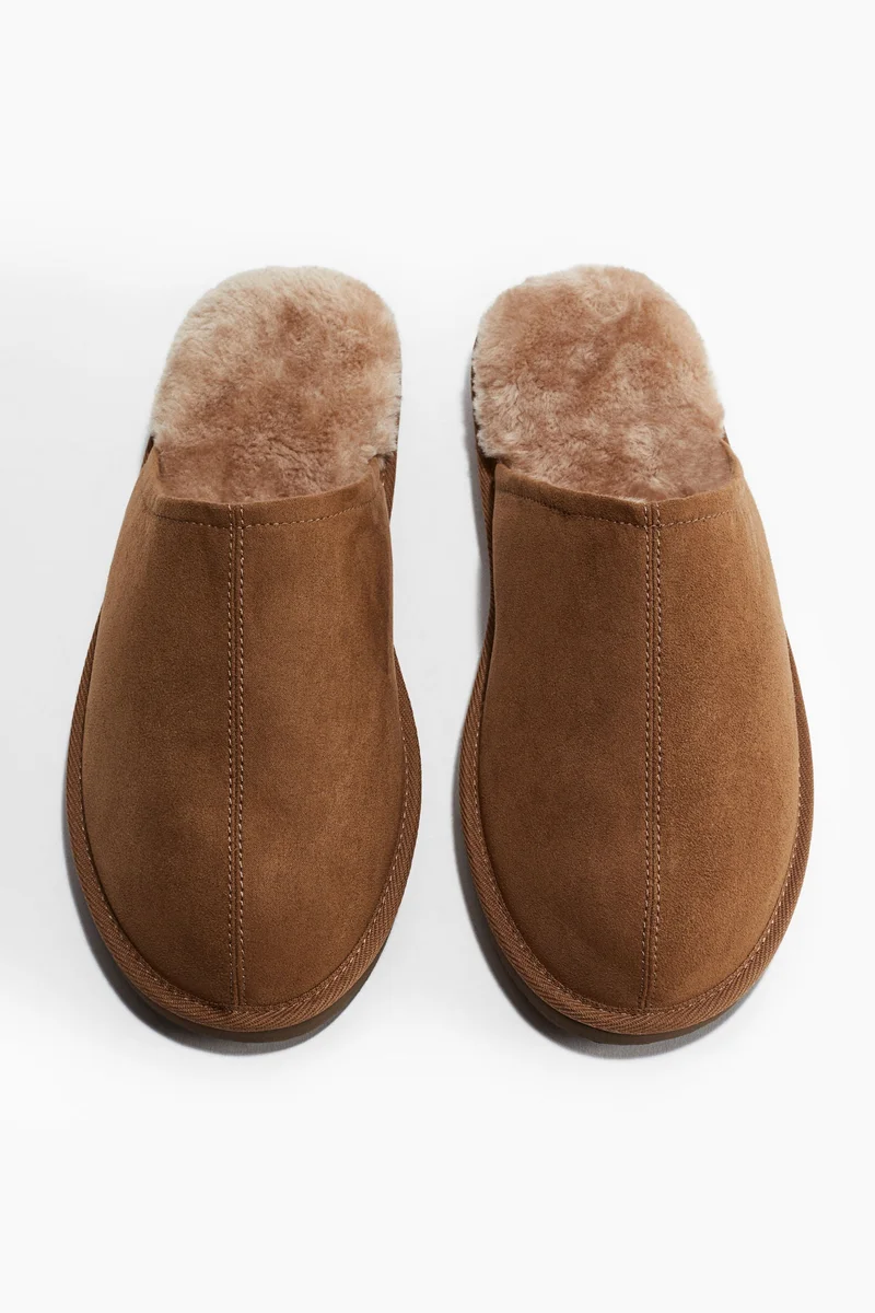 H&M Pile-lined slippers