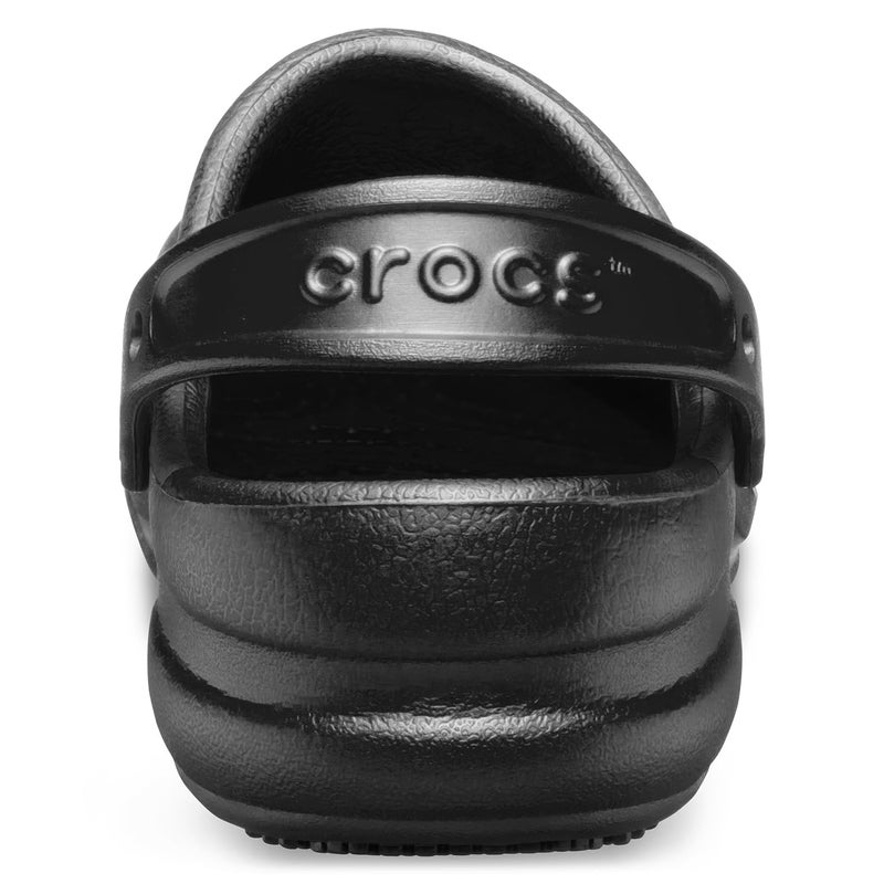 Crocs Unisex Adult Men's and Women's Bistro Clog | Slip Resistant Work Shoes , Black, 11 - Image 2