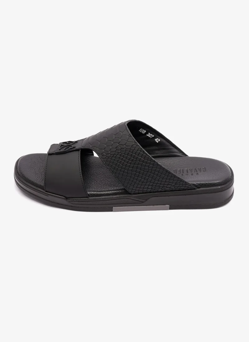 UOMO Cavalier UOMO CAVALIER EMBOSSED LEATHER SANDALS