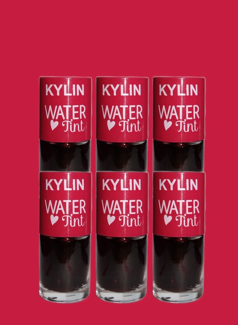 كايلين 6 قطع ملمع شفاه بلون مائي بنكهة الكرز - Image 1