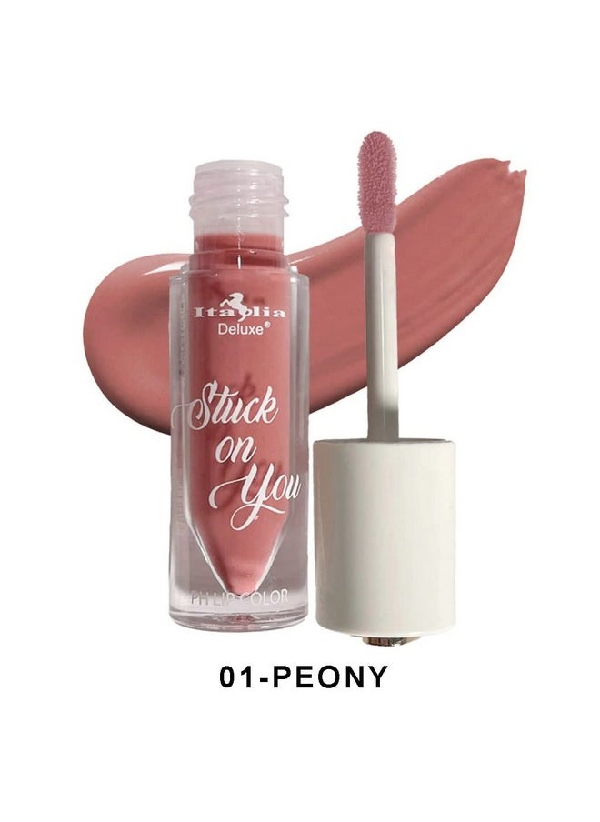 Italia Deluxe Stuck On You Ph Lip Color 6 Piece Set Lasts All Day 0.1058 Ounce  - Image 2