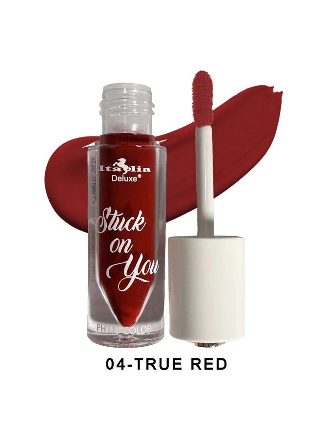 Italia Deluxe Stuck On You Ph Lip Color 6 Piece Set Lasts All Day 0.1058 Ounce  - Image 5