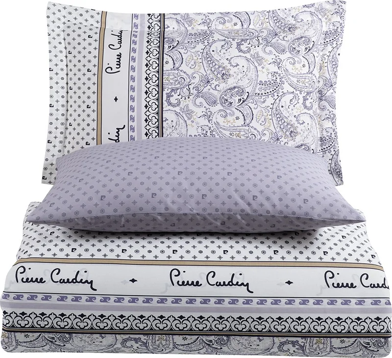 بيير كاردان Ranforce Duvet Cover Set Double Etnic Indigo