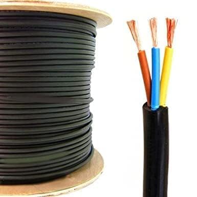 Litost Litost 25 mm 3 core Copper Cable Wire for AIR CONDITIONER Multi Purpose Use Wire Cable ISI Mark AC Colour Black Length 20 Meter  - Image 4