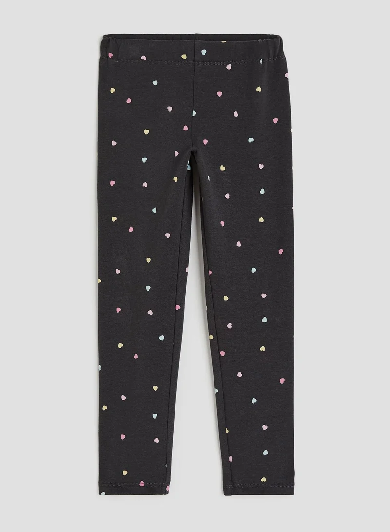 اتش اند ام Kids Brushed-Inside Leggings