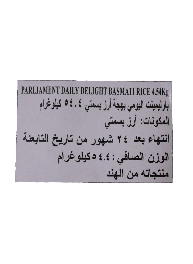 Parliament Daily Delight Basmati Rice 4.54 Kg/10Lbs - Image 3