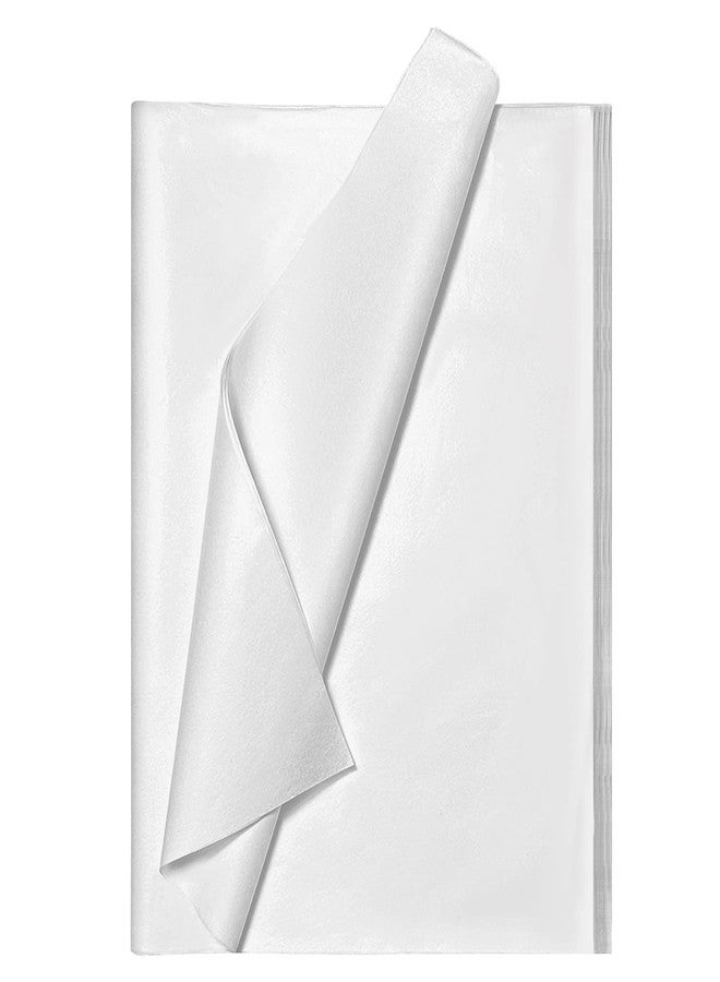 Bobobag 50 Sheets 20''X28'' Full Size White Tissue Paper Bulk for Gift Bags Gift Wrapping Weddings Birthday Showers Arts Craft Party Decoration - Image 1