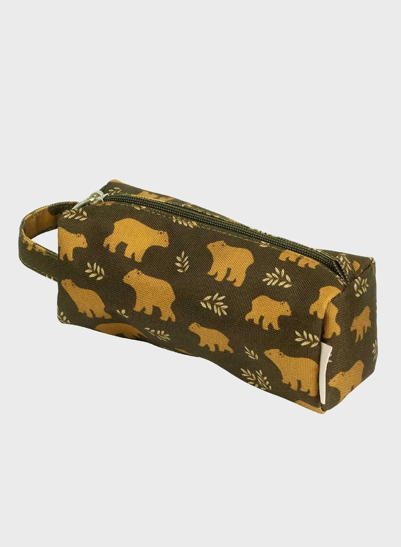 A Little Lovely Company Bear Pencil Case