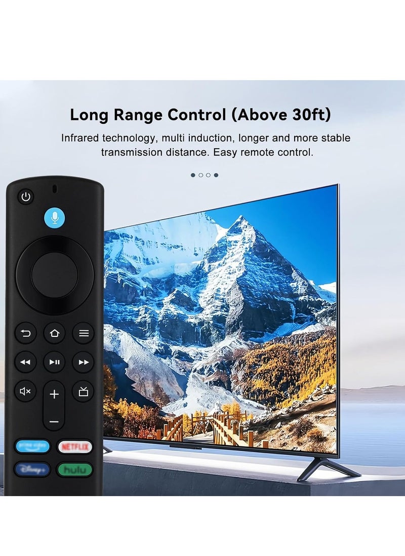 JAJEEK L5B83G Replacement Voice Remote Control for Fire Stick 3rd Generation – Compatible with Fire TV Stick 4K, Max, Lite, Cube (1st & 2nd Gen), AMZ Smart TV (3rd Gen) – Voice Control, Easy Setup, Black  - Image 5