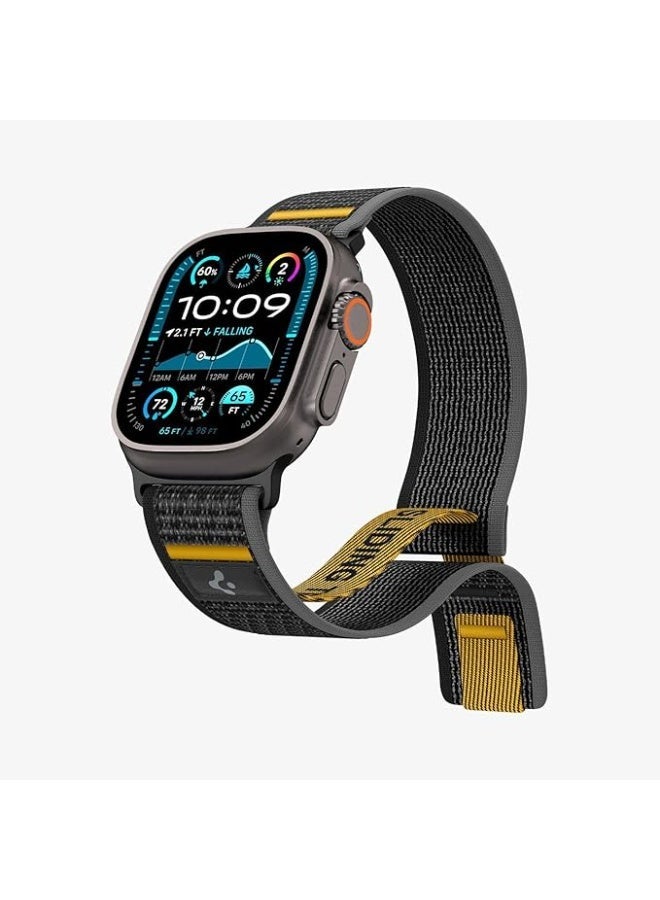 سبايجن حزام ساعة رياضي Premium متوافق مع  Watch Ultra 3 Band 49 مم 46 مم 45 مم حزام رياضي لـ iWatch Ultra 2 Series 11 46 مم / Series 10 46 مم Series 9 8 7 6 5 SE 2 SE 3 - Image 2