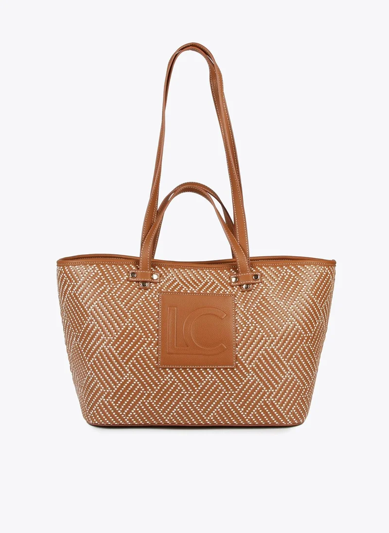 Lola Casademunt Woven tote bag
