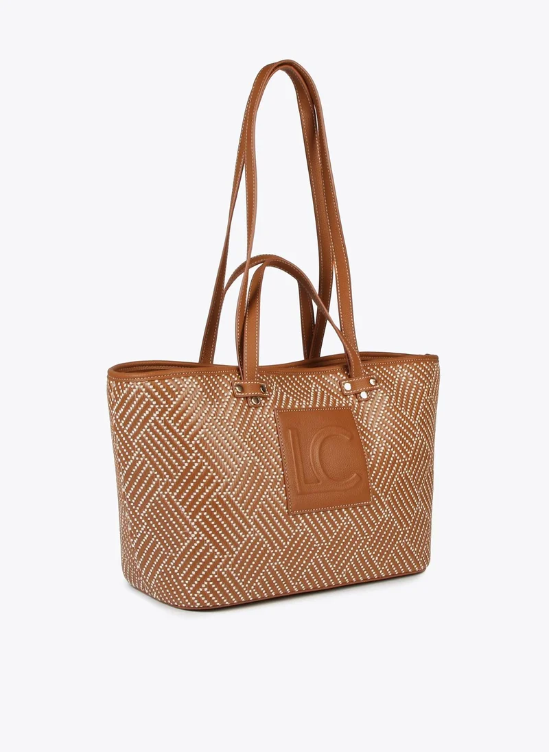 Lola Casademunt Woven tote bag