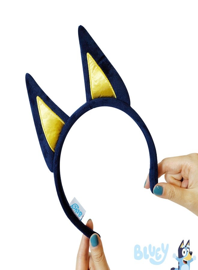 LUV HER Bluey Party Supplies - 4pc Animal Costume Ears Headband, Plush Soft Ears, Elastic Family Headbands for Halloween, Birthday, Play Day - Image 3
