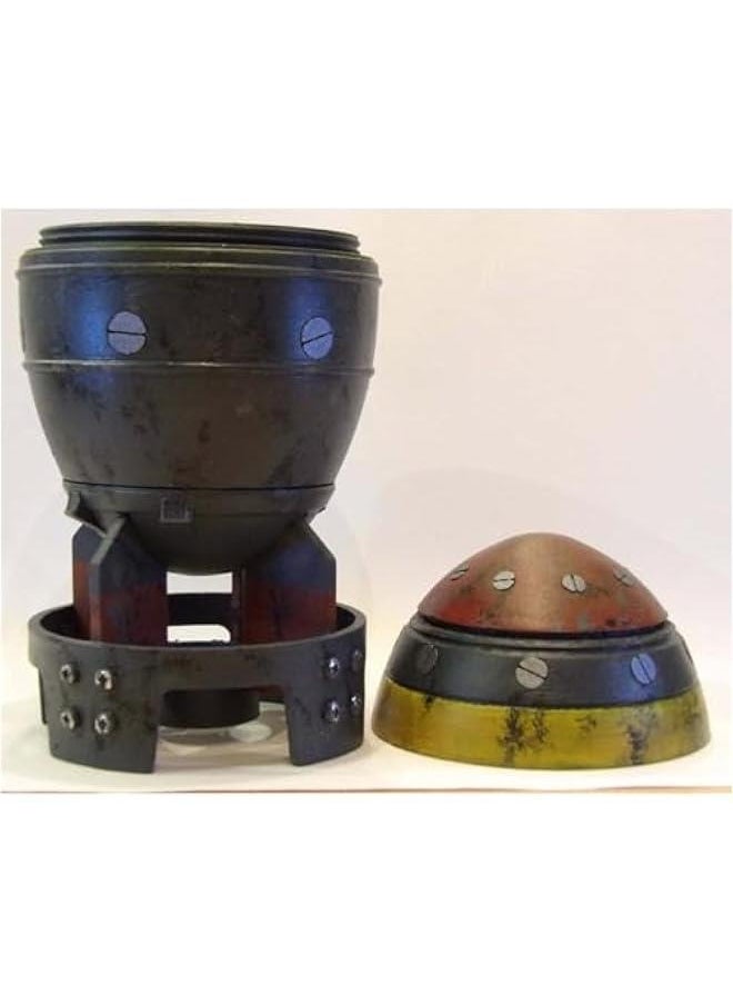 Generic Nuke Bomb Storage Box, Nuclear Bomb Desktop Decorations, 3D Openable Resin Rocket Sculpture, Mini Nuke Statue Model, Mini Storage Box Decor  - Image 5