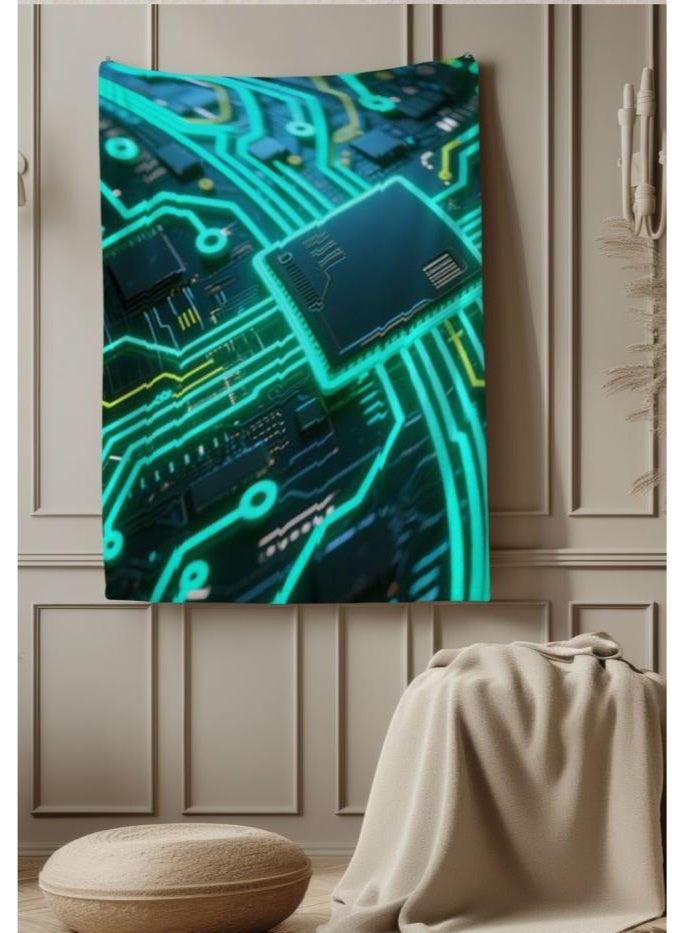 عام بطانية رقيقة من الفانيلا الكرتونية للأطفال والرضع (دافئة ومريحة، ومناسبة للنوم والألعاب) 70 سم * 100 سم - Image 4