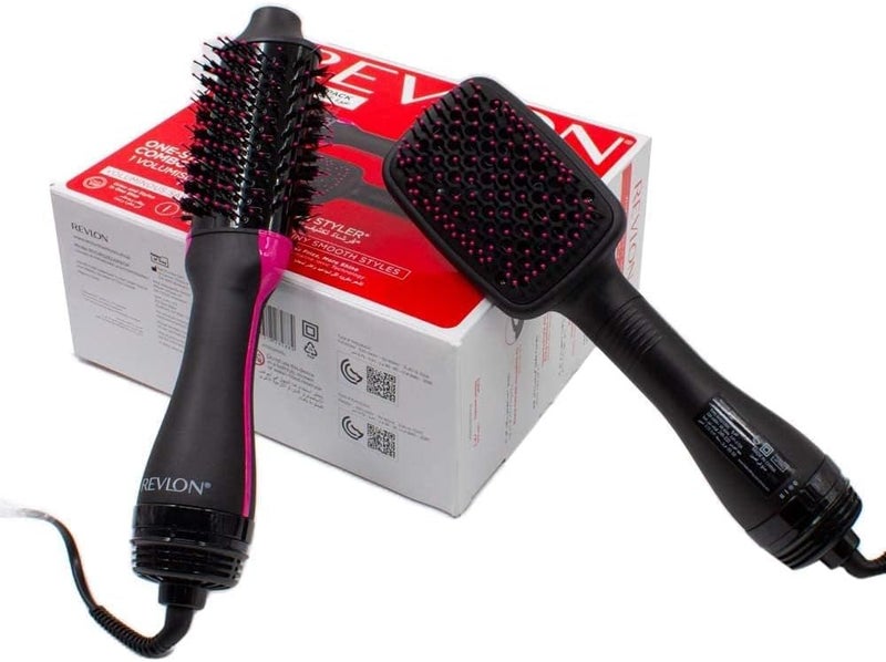 Revlon RVDR5282 One-Step Combo Pack 1 Volumiser + Paddle Brush Styler - Black - Image 4