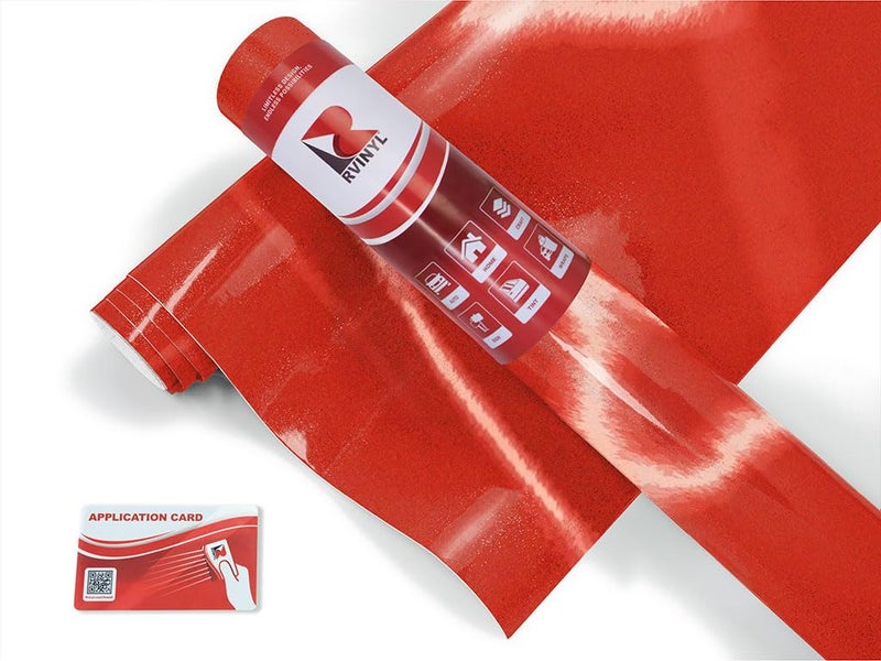 Rvinyl 3M 680 Series Scotchlite Reflective Graphic Car Wrap Film in Red 72-2ft x 1ft - Gloss Finish Cast Vinyl Vehicle Sheet Roll for Decals, Stickers and Signs - Image 2