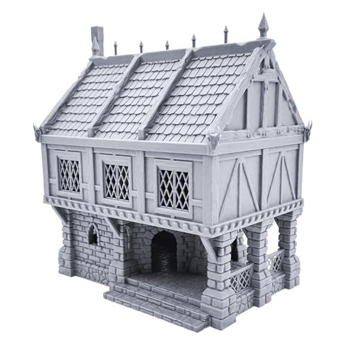 EnderToys بيت التاجر الصغير أولفهايم من إندر تويز بواسطة تيرين4برينت 3D مطبوع للعبة الطاولة RPG وديكور الحرب 28 مم مجسمات صغيرة - Image 1