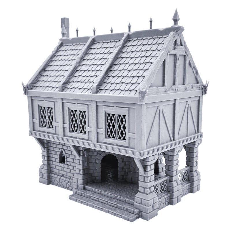 EnderToys بيت التاجر الصغير أولفهايم من إندر تويز بواسطة تيرين4برينت 3D مطبوع للعبة الطاولة RPG وديكور الحرب 28 مم مجسمات صغيرة - Image 3