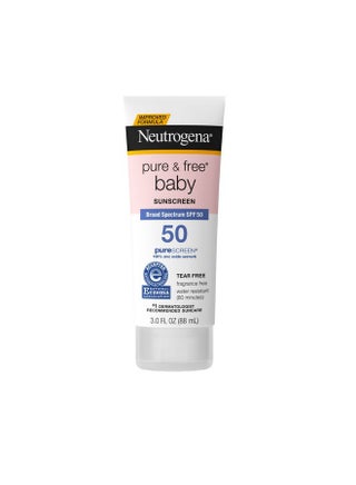 Pure & Free Baby Mineral Sunscreen Lotion With Broad Spectrum Spf 50 & Zinc Oxide Waterresistant Hypoallergenic & Tearfree Baby Sunscreen 3 Fl. Oz - pzsku/Z56885402F290F1C0971EZ/45/_/1697459081/7b3656e1-4fde-4aa0-8d98-1ed5eaf189b6