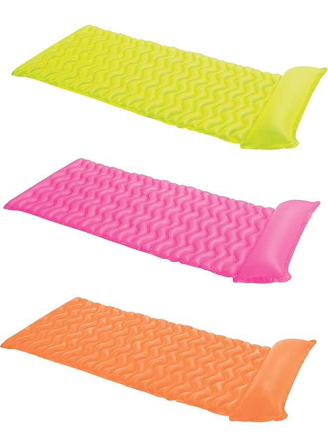 INTEX Tote N Float Wave Mats Shelf Box Multi Color 58807 - Image 1