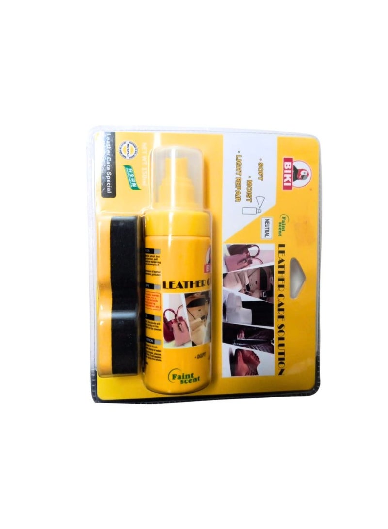 Biki Leather Care Solution – Cleans, Conditions & Protects All Leather Surfaces - Image 1