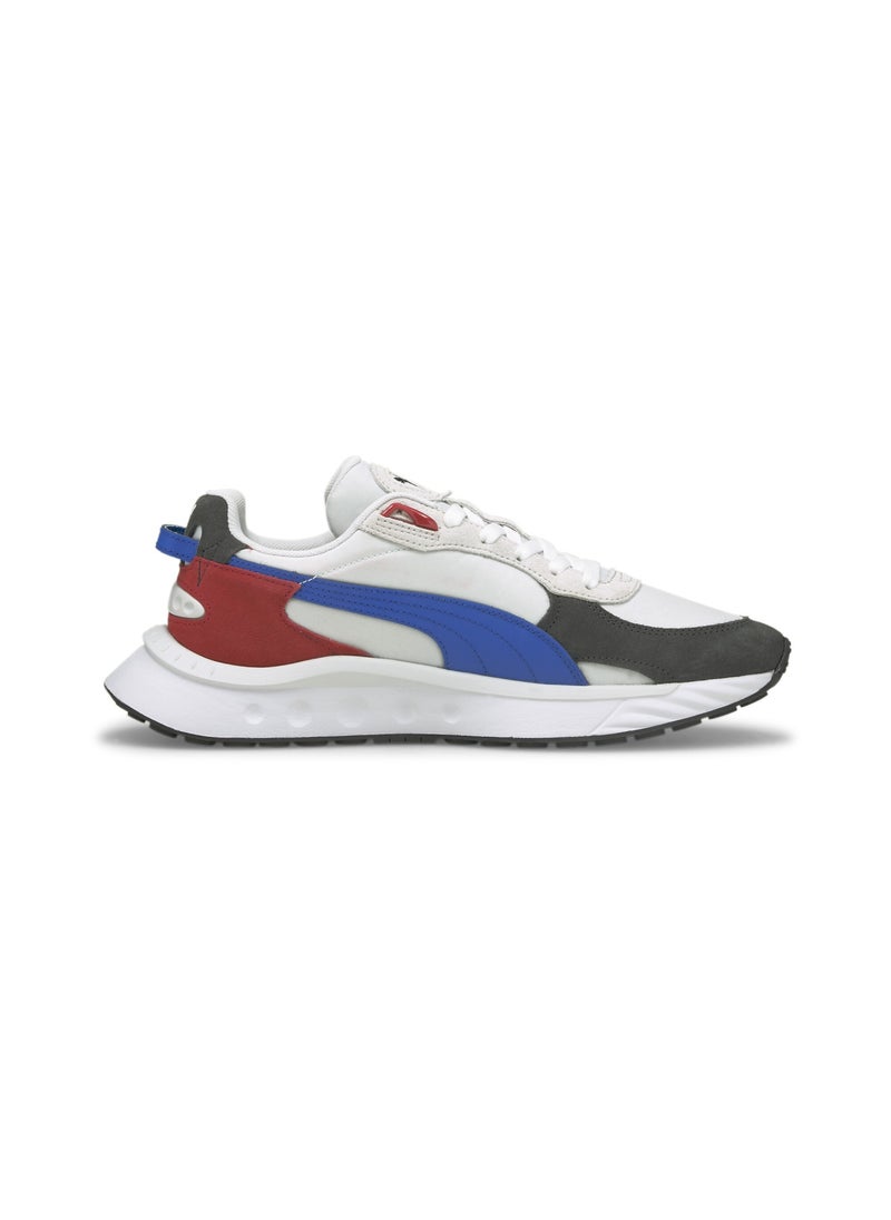 PUMA - Wild Rider Rollin' Mens Low Top Trainer Shoes - Image 1