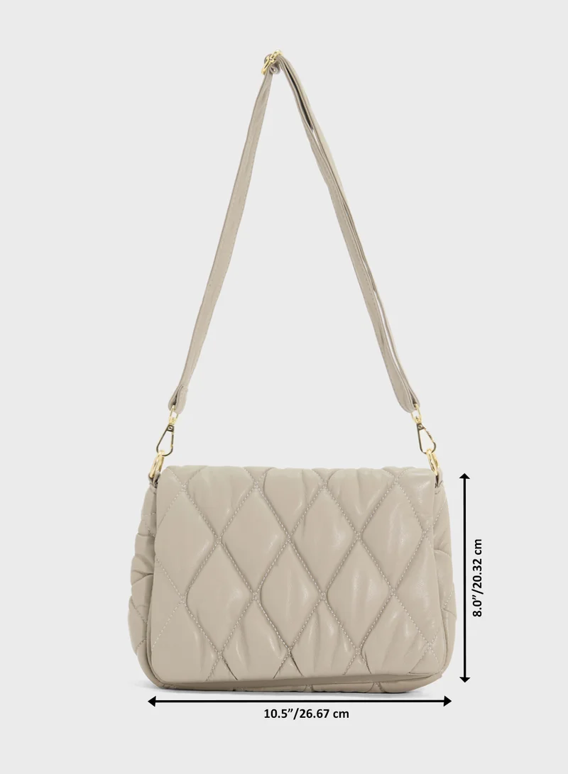 ELLA Quilted Crossbody Bag