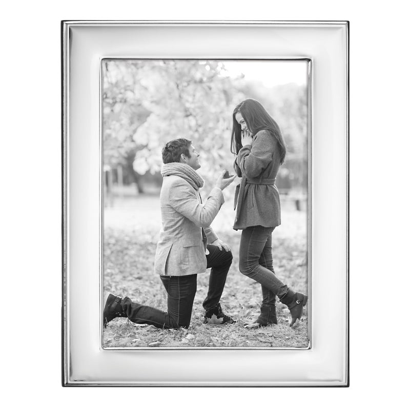 Reed & Barton Reed  Barton Naples Silverplate 5 X 7 5x7 Picture Frame Metallic 