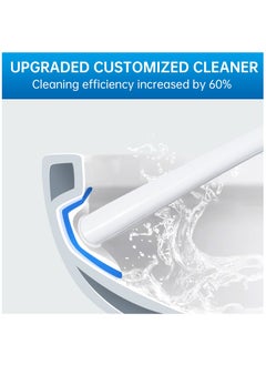 KASTWAVE 20 Count Disposable Toilet Wand Heads Brush Compatible with Clorox Wand Refills  - Image 4